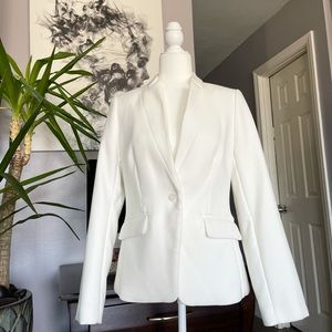 Banana Republic white Blazer/Coat